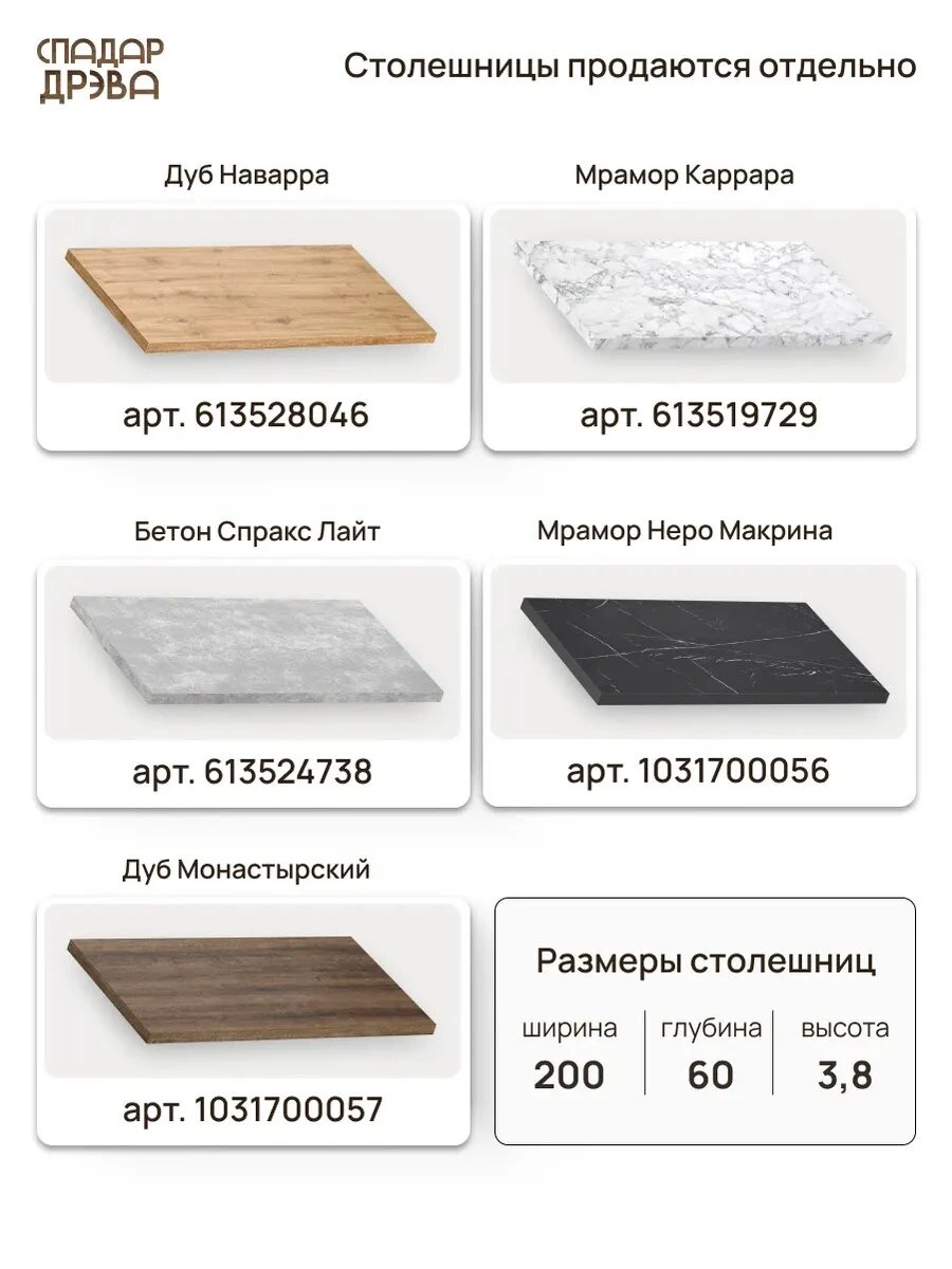 Кухонный гарнитур комплект готовый 2 м